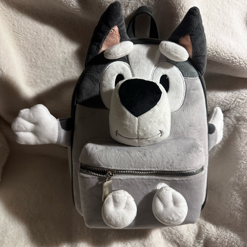Bluey Muffin Plush Figural Her Universe Mini Backpack: NWT